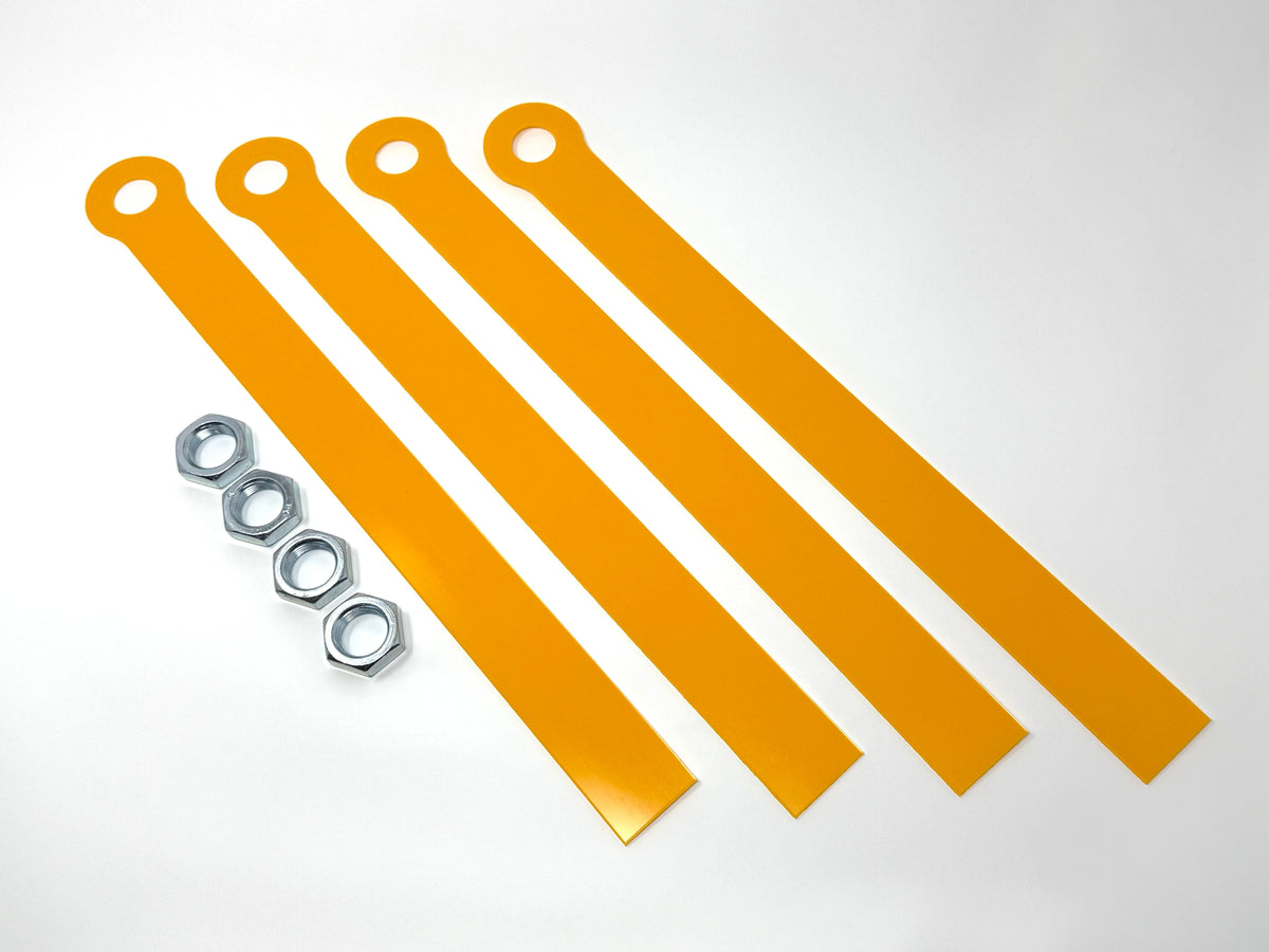 4-Pack Skid-Stopper Trailer Wheel Skid Indicators with M22x1.5 Jam Nuts