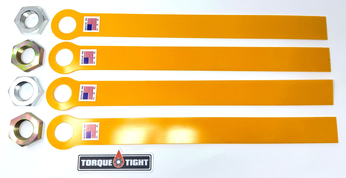 Budd Wheel Skid-Stopper Trailer Wheel Skid Indicators with 1-1/8" LH/RH Jam Nuts