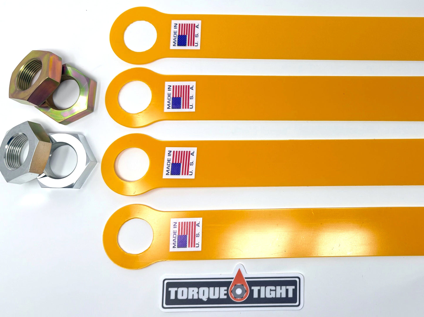 Budd Wheel Skid-Stopper Trailer Wheel Skid Indicators with 1-1/8" LH/RH Jam Nuts