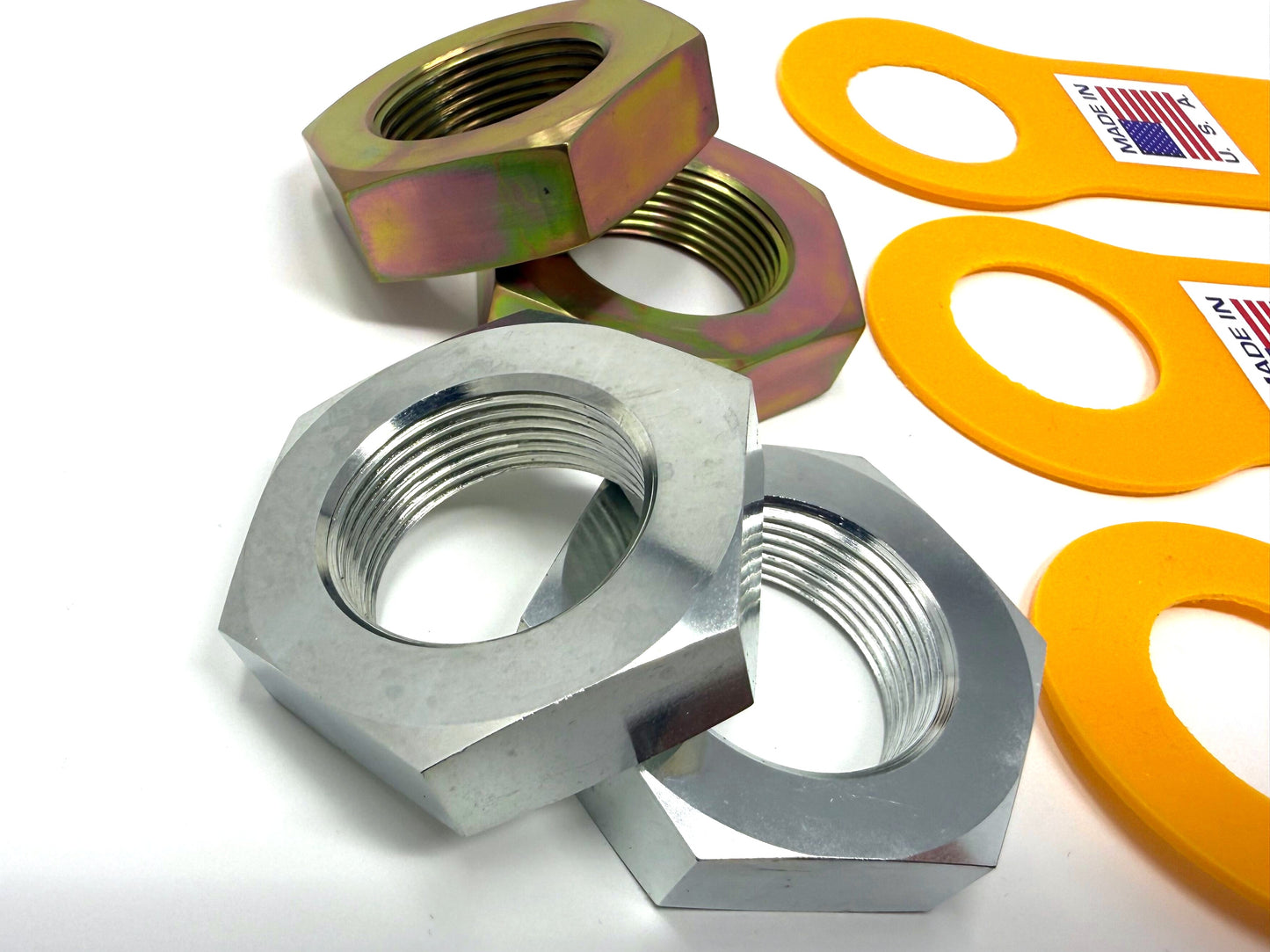 Budd Wheel Skid-Stopper Trailer Wheel Skid Indicators with 1-1/8" LH/RH Jam Nuts