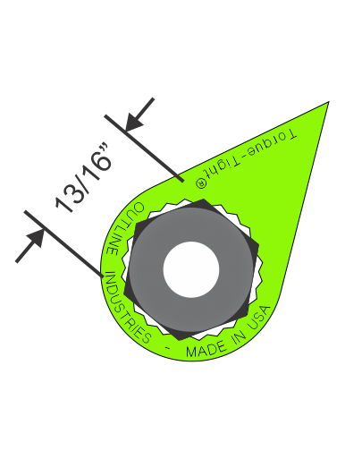 13/16&quot; Torque-Tight™ 