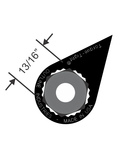 13/16&quot; Torque-Tight™ 